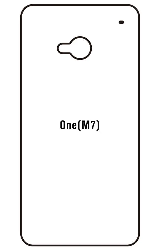 HTC One Zadní Hydrogel ochranná fólie
