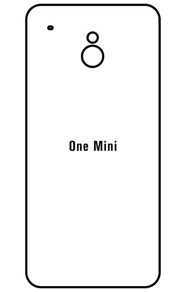 HTC One Mini Zadní Hydrogel ochranná fólie