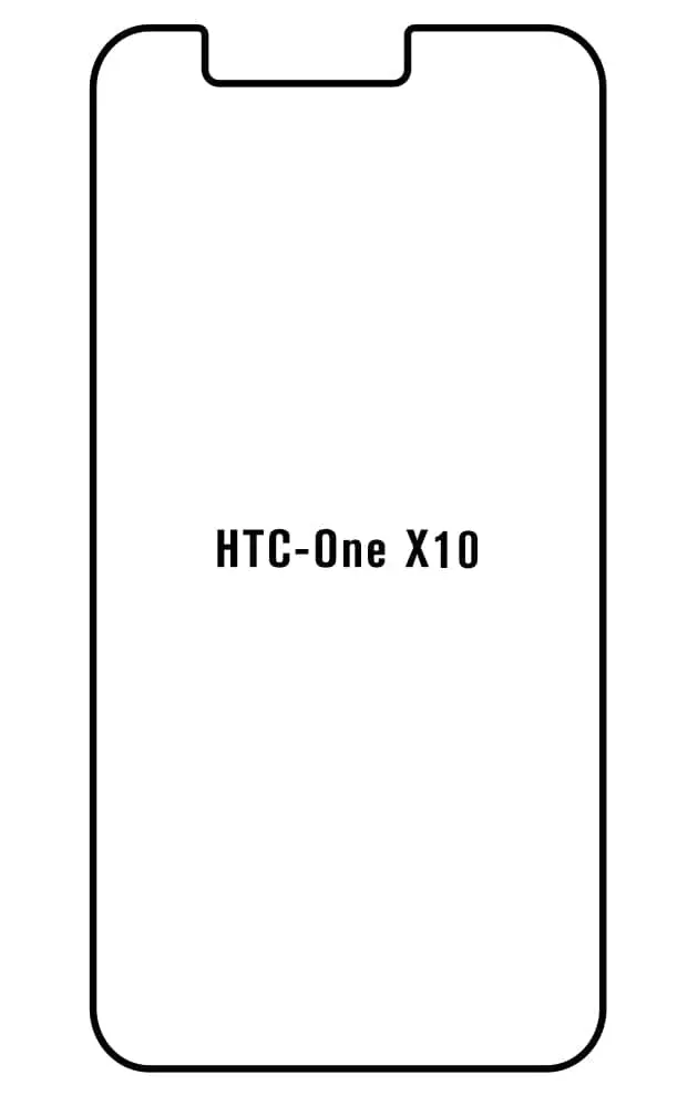 HTC One X10 Přední Hydrogel ochranná fólie