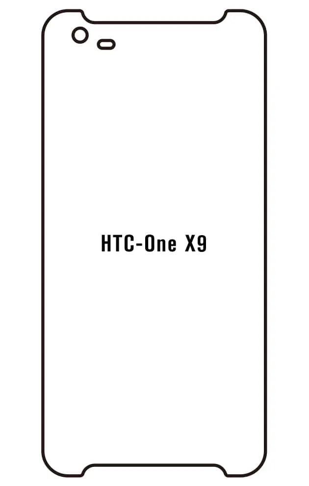 HTC One X9 Přední Hydrogel ochranná fólie