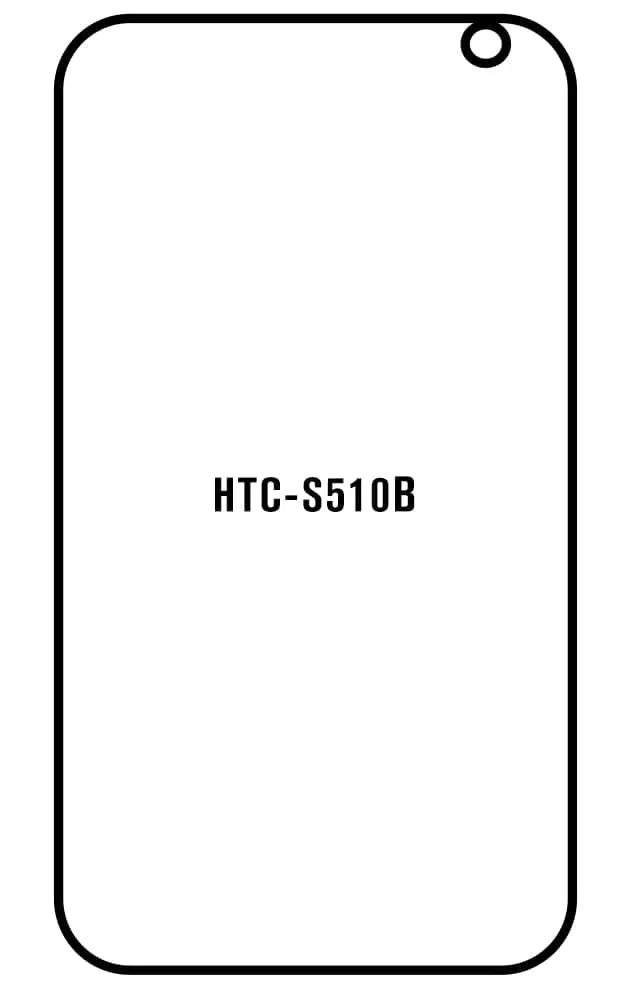 HTC S510B Přední Hydrogel ochranná fólie