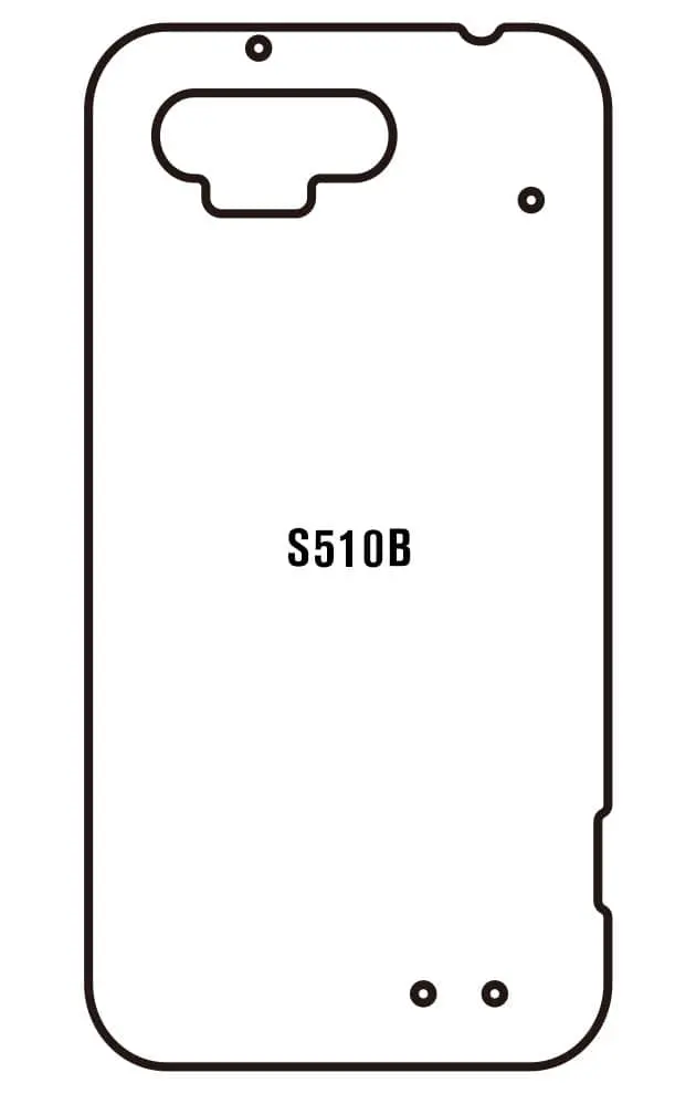 HTC S510B Zadní Hydrogel ochranná fólie
