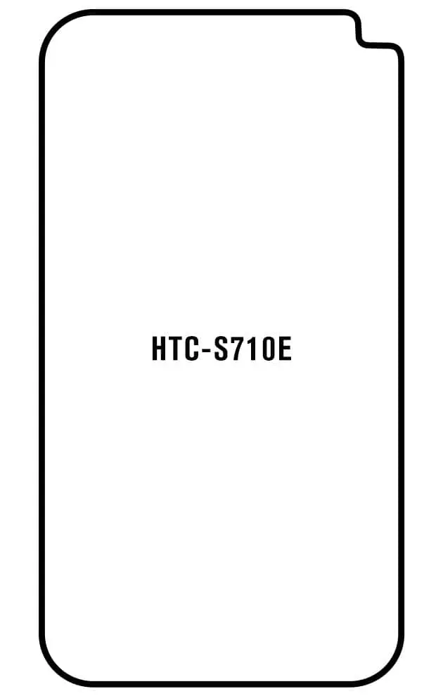 HTC S710E Přední Hydrogel ochranná fólie