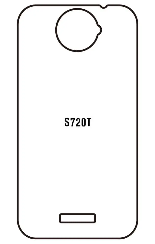 HTC S720T Zadní Hydrogel ochranná fólie
