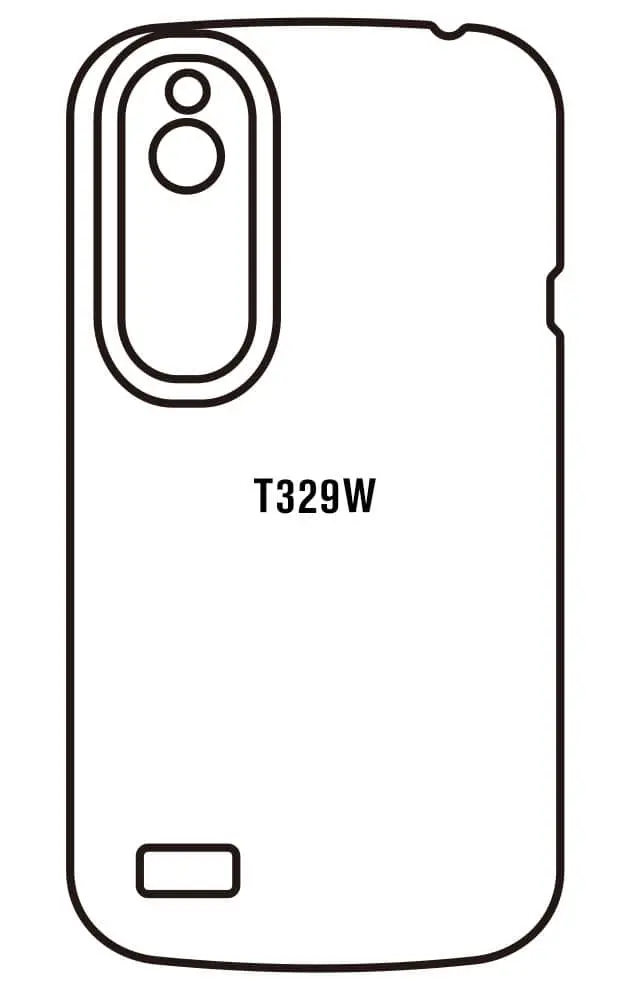 HTC T329W Zadní Hydrogel ochranná fólie