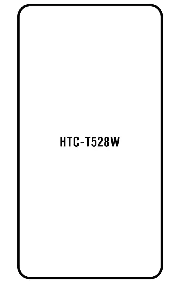 HTC T528W Přední Hydrogel ochranná fólie