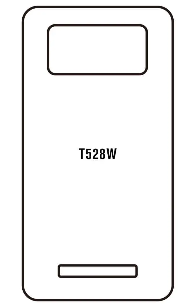 HTC T528W Zadní Hydrogel ochranná fólie