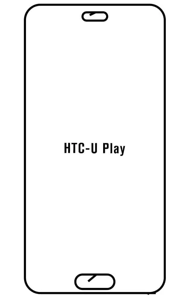 HTC U Play Přední Hydrogel ochranná fólie
