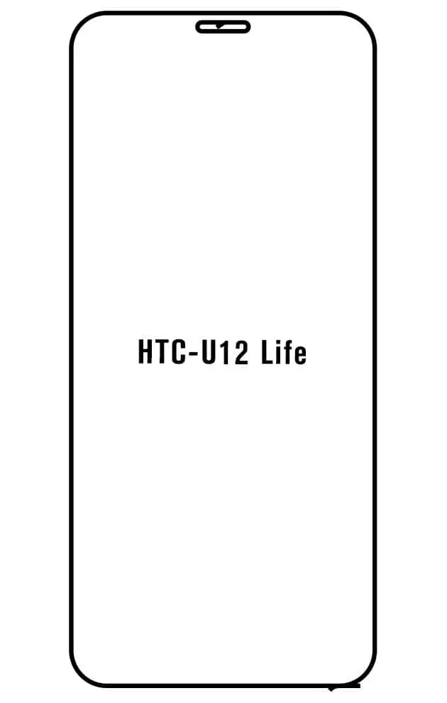 HTC U12 Life Přední Hydrogel ochranná fólie