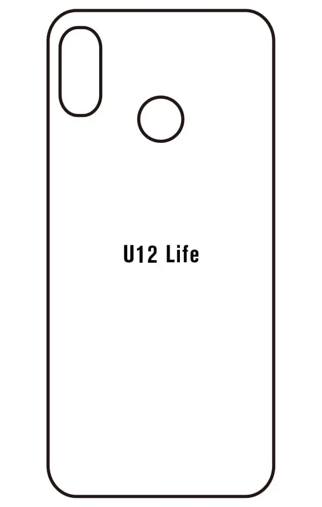 HTC U12 Life Zadní Hydrogel ochranná fólie