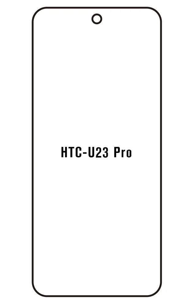 HTC U23 Pro Přední Hydrogel ochranná fólie