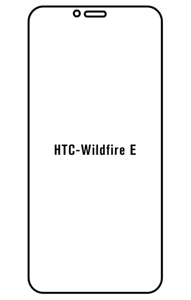 HTC Wildfire E Přední Hydrogel ochranná fólie