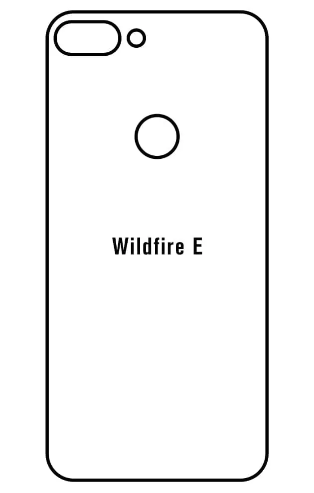 HTC Wildfire E Zadní Hydrogel ochranná fólie