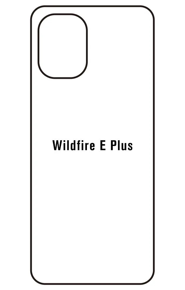 HTC Wildfire E Plus Zadní Hydrogel ochranná fólie