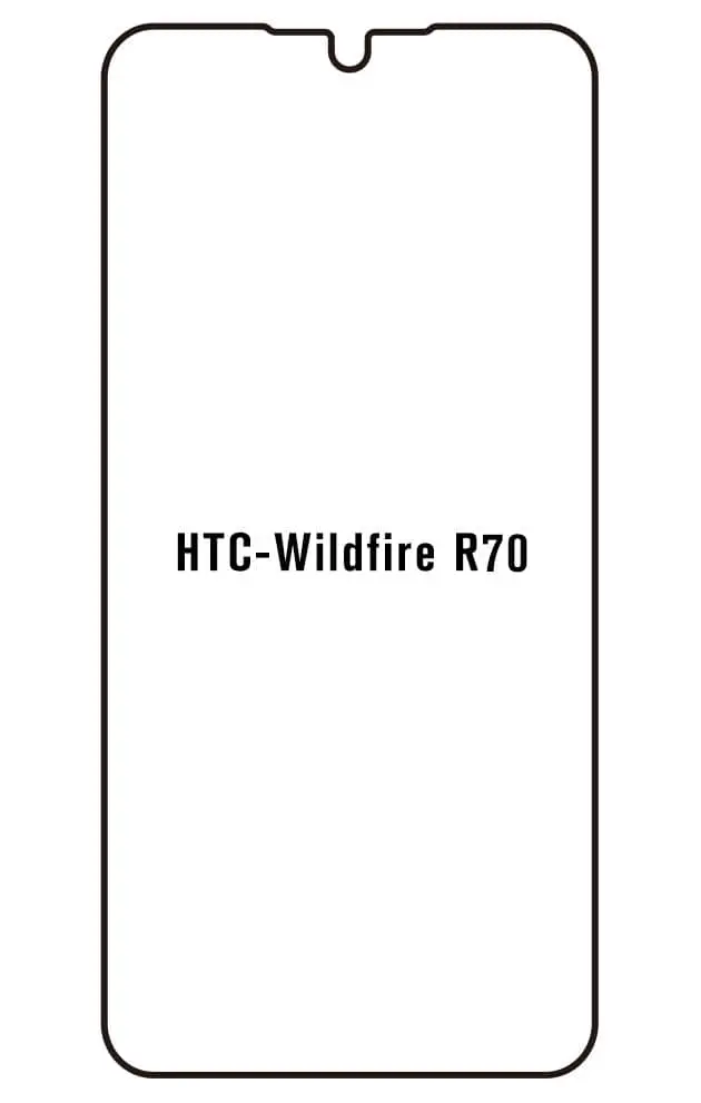 HTC Wildfire R70 Přední Hydrogel ochranná fólie