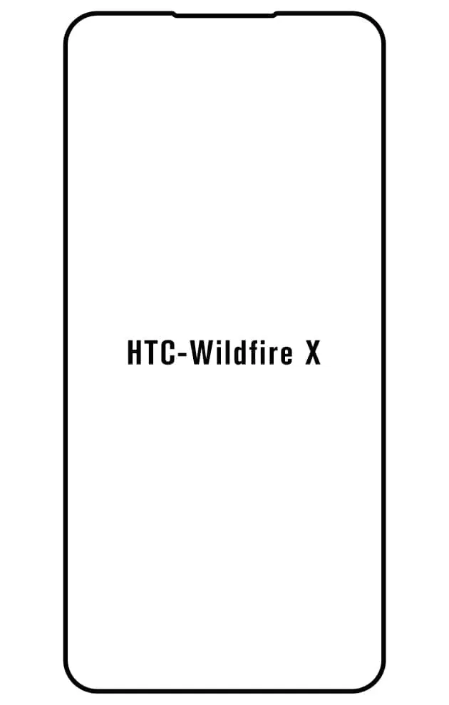 HTC Wildfire X Přední Hydrogel ochranná fólie