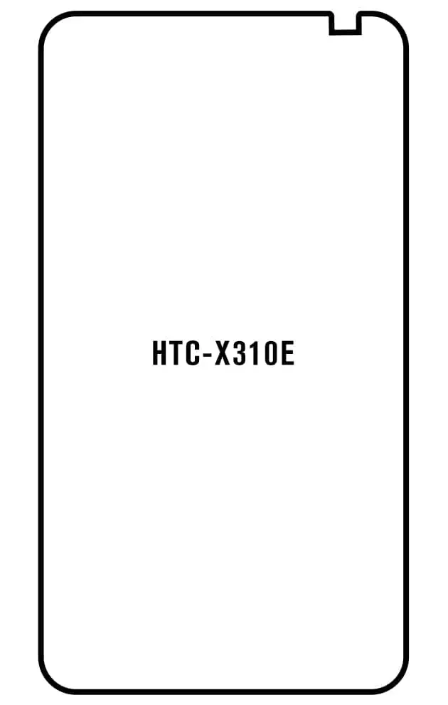 HTC X310E Přední Hydrogel ochranná fólie