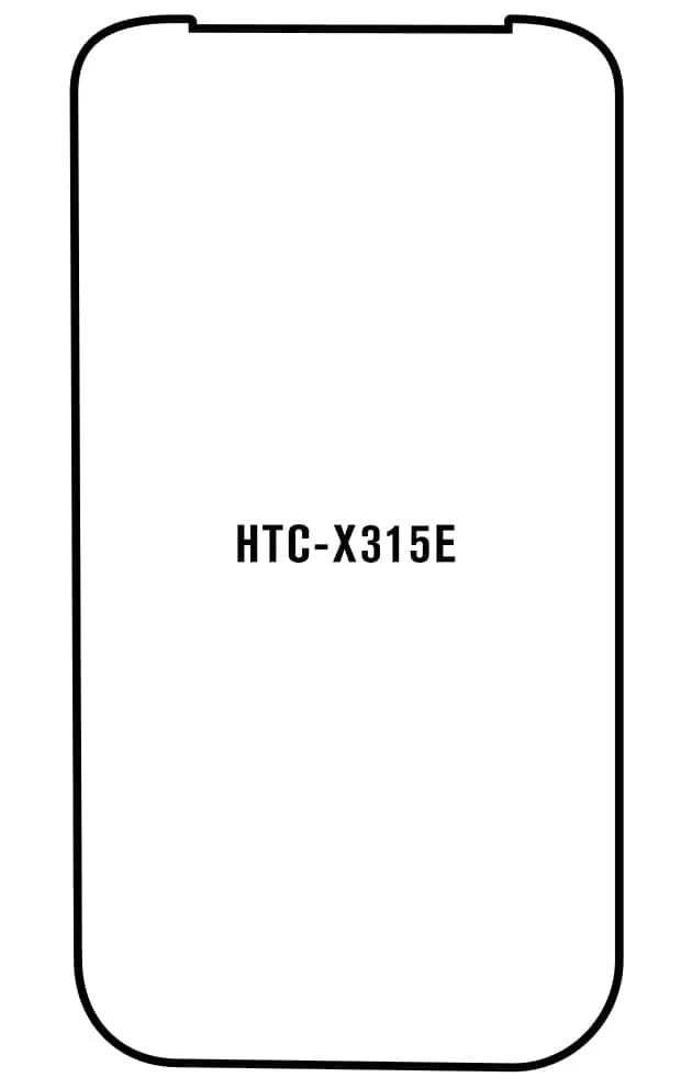 HTC X315E Přední Hydrogel ochranná fólie
