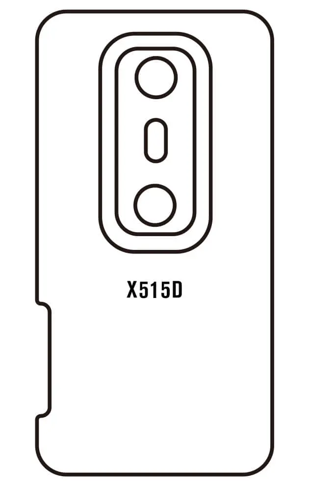 HTC X515D Zadní Hydrogel ochranná fólie