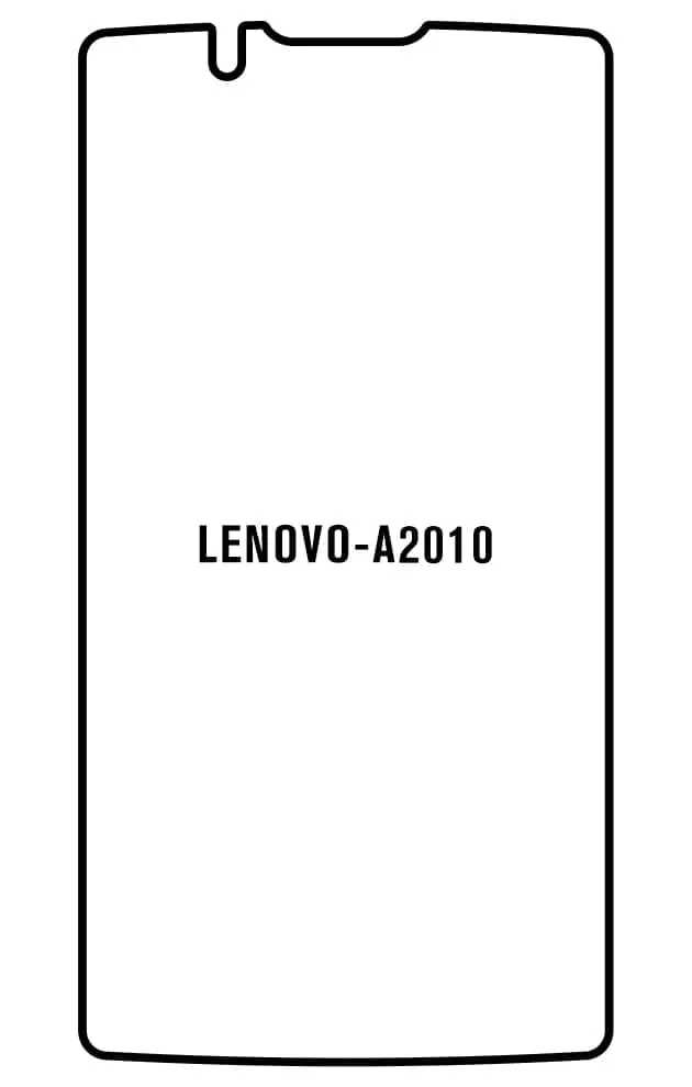 Lenovo A2010-a Přední Hydrogel ochranná fólie
