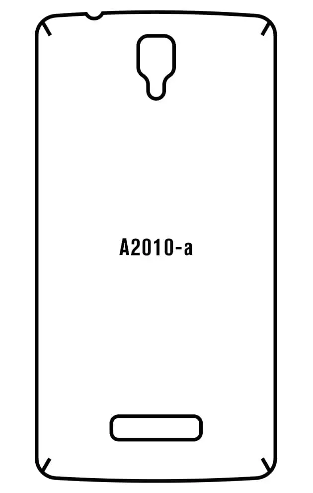 Lenovo A2010-a Zadní Hydrogel ochranná fólie