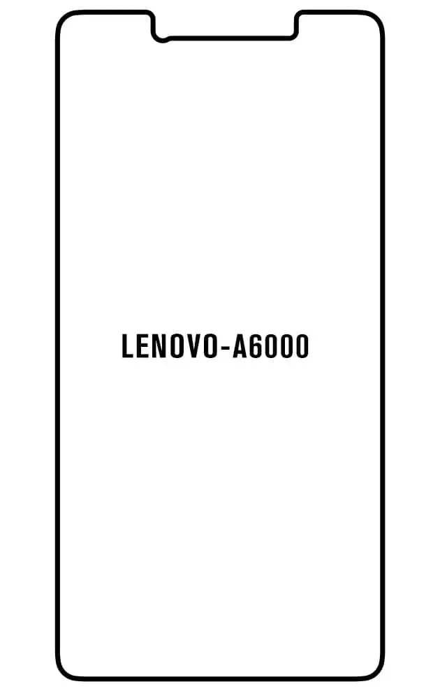 Lenovo A6000 Přední Hydrogel ochranná fólie