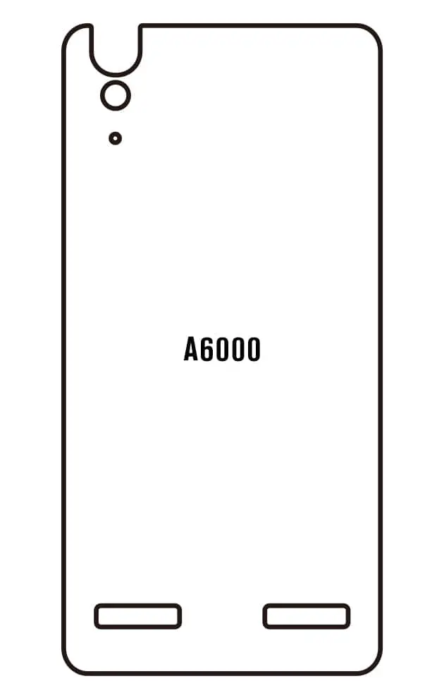 Lenovo A6000 Zadní Hydrogel ochranná fólie