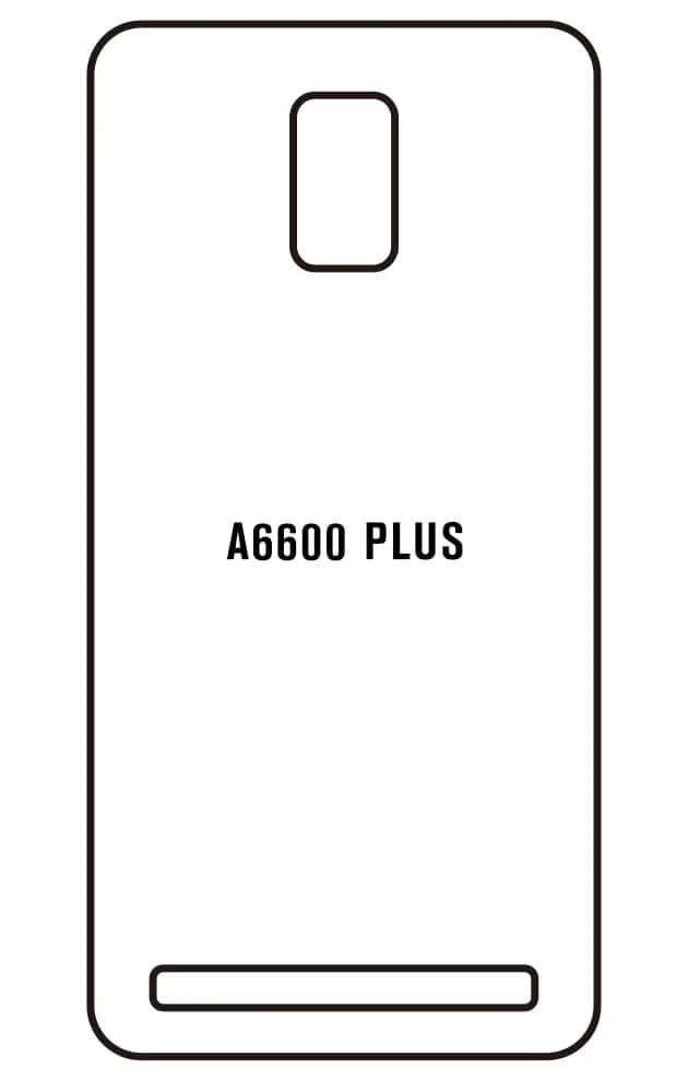 Lenovo A6600 PLUS Zadní Hydrogel ochranná fólie