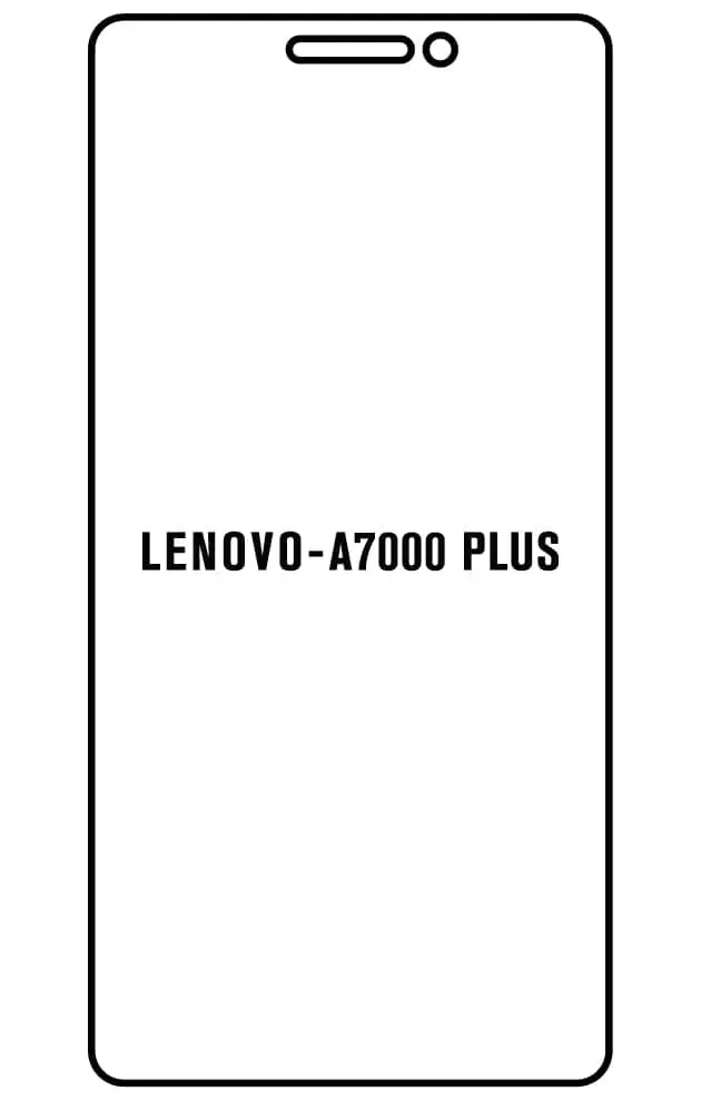 Lenovo A7000 PLUS Přední Hydrogel ochranná fólie