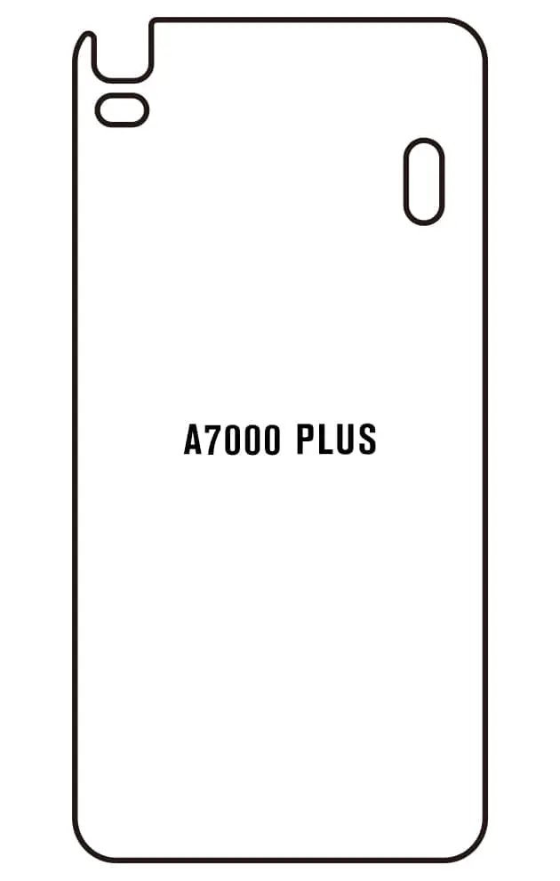 Lenovo A7000 PLUS Zadní Hydrogel ochranná fólie
