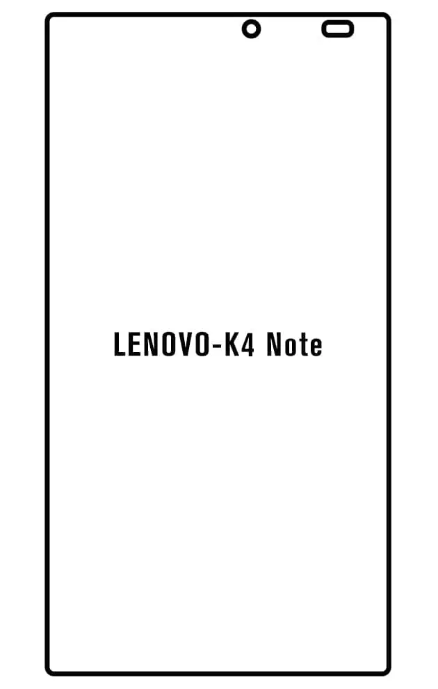 Lenovo K4 Note Přední Hydrogel ochranná fólie