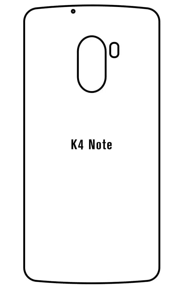 Lenovo K4 Note Zadní Hydrogel ochranná fólie