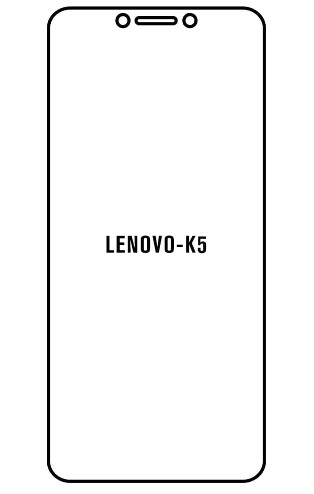 Lenovo K5 Přední Hydrogel ochranná fólie