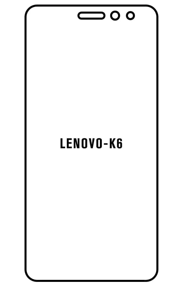 Lenovo K6 Přední Hydrogel ochranná fólie