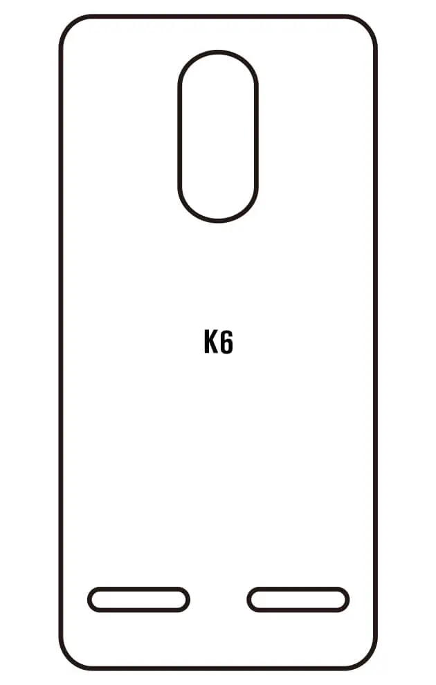 Lenovo K6 Zadní Hydrogel ochranná fólie