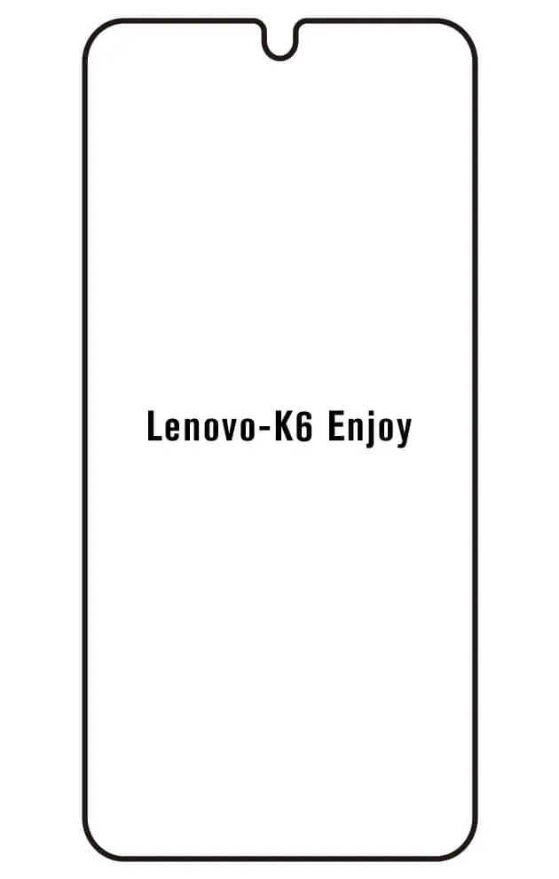 Lenovo K6 Enjoy Přední Hydrogel ochranná fólie
