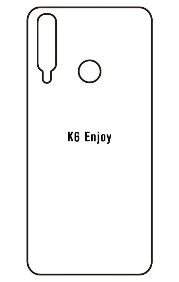 Lenovo K6 Enjoy Zadní Hydrogel ochranná fólie