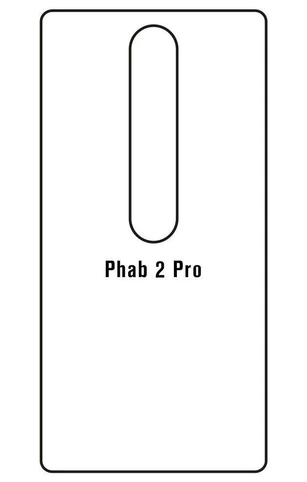 Lenovo Phab 2 Pro Zadní Hydrogel ochranná fólie