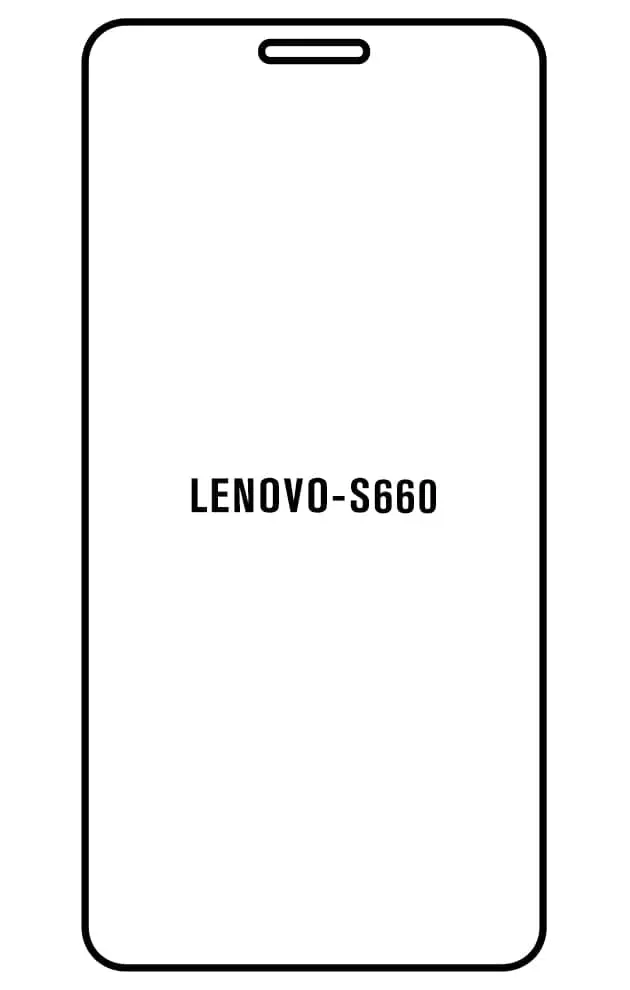 Lenovo S660 Přední Hydrogel ochranná fólie