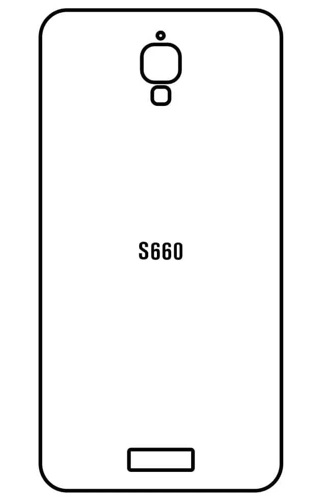 Lenovo S660 Zadní Hydrogel ochranná fólie