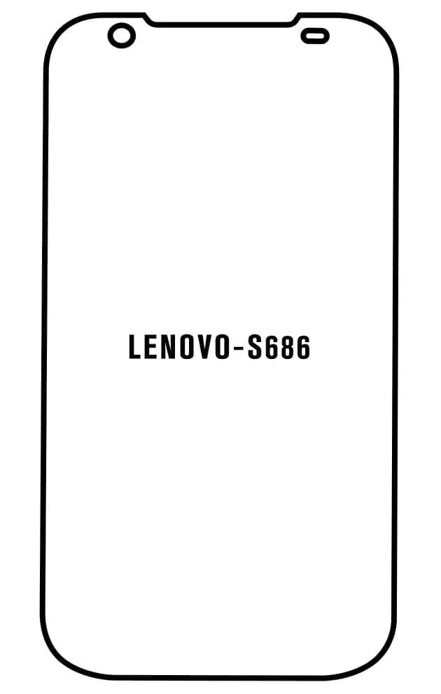 Lenovo S686 Přední Hydrogel ochranná fólie