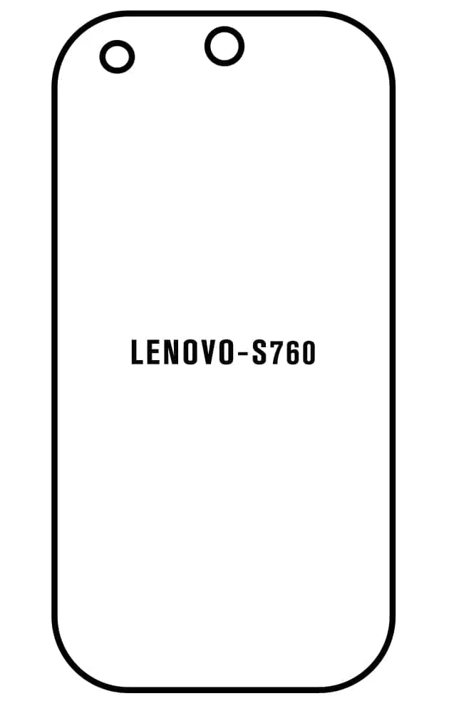 Lenovo S760 Přední Hydrogel ochranná fólie