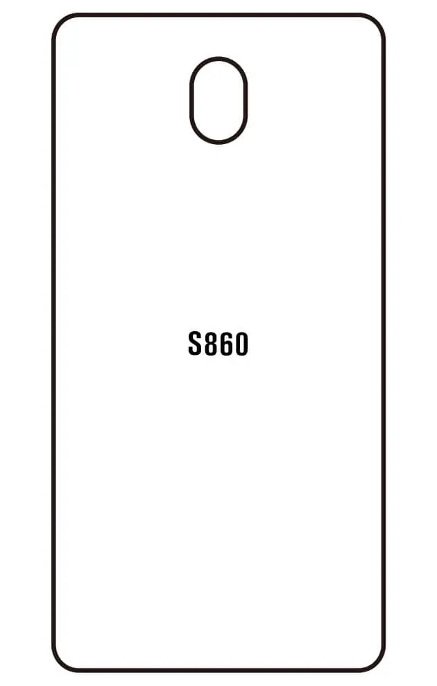 Lenovo S860 Zadní Hydrogel ochranná fólie