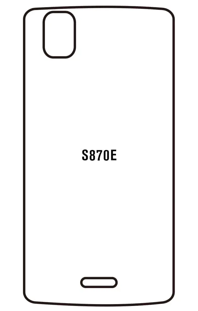 Lenovo S870E Zadní Hydrogel ochranná fólie