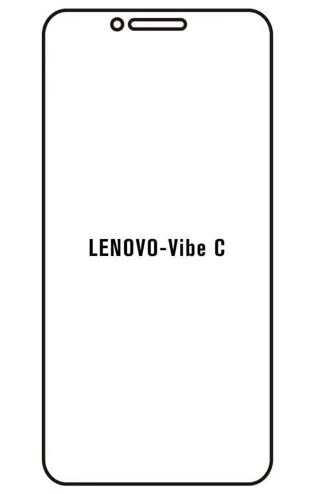 Lenovo Vibe C Přední Hydrogel ochranná fólie
