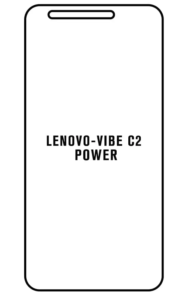 Lenovo Vibe C2 Power Přední Hydrogel ochranná fólie