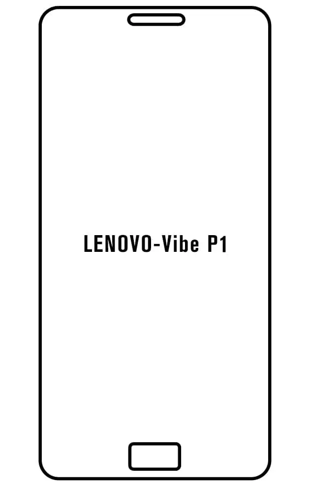 Lenovo Vibe P1 Přední Hydrogel ochranná fólie