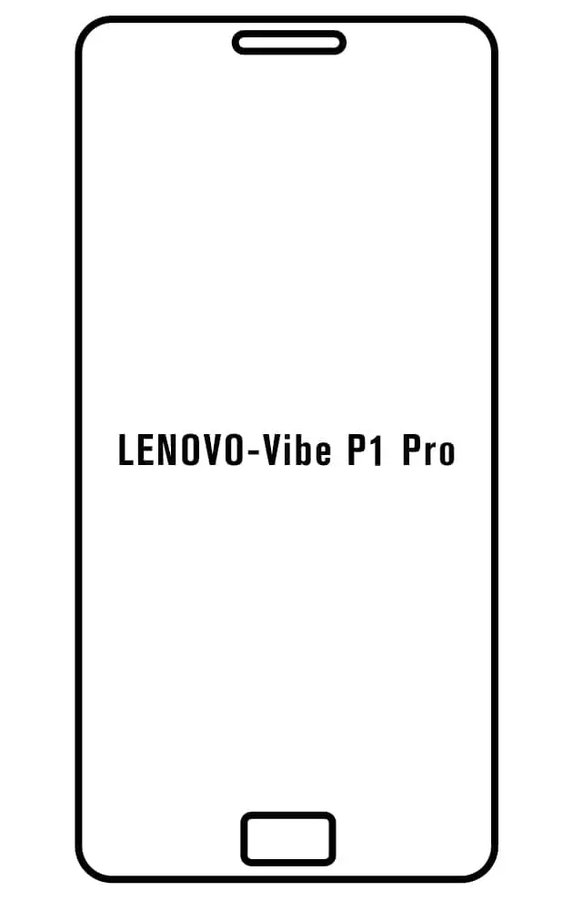 Lenovo Vibe P1 Pro Přední Hydrogel ochranná fólie