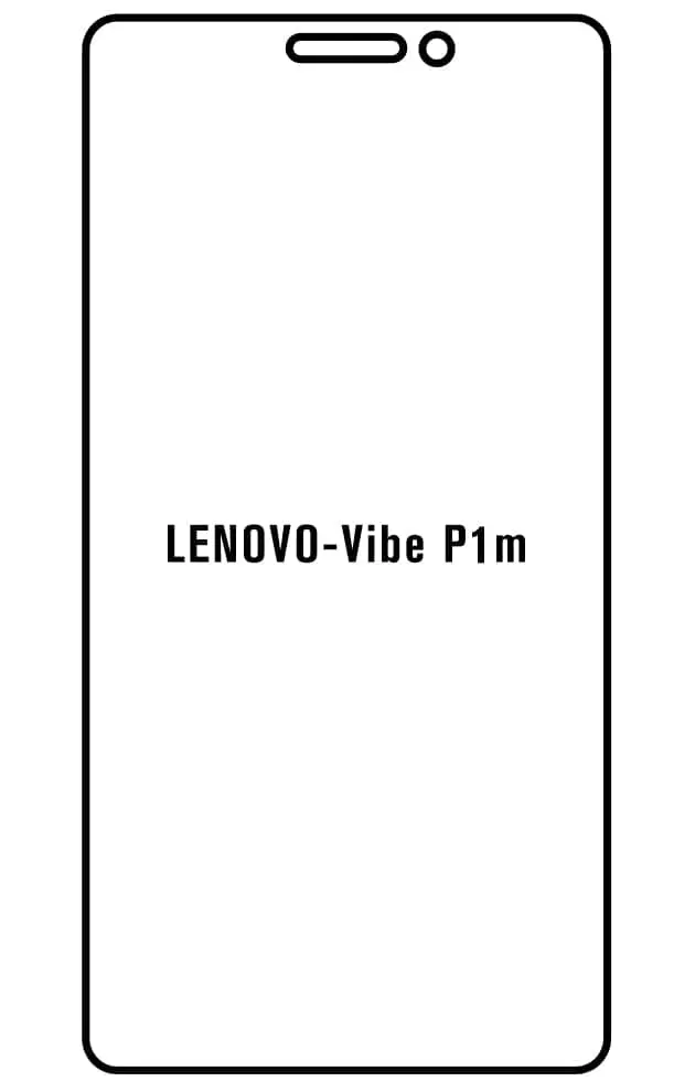 Lenovo Vibe P1m Přední Hydrogel ochranná fólie