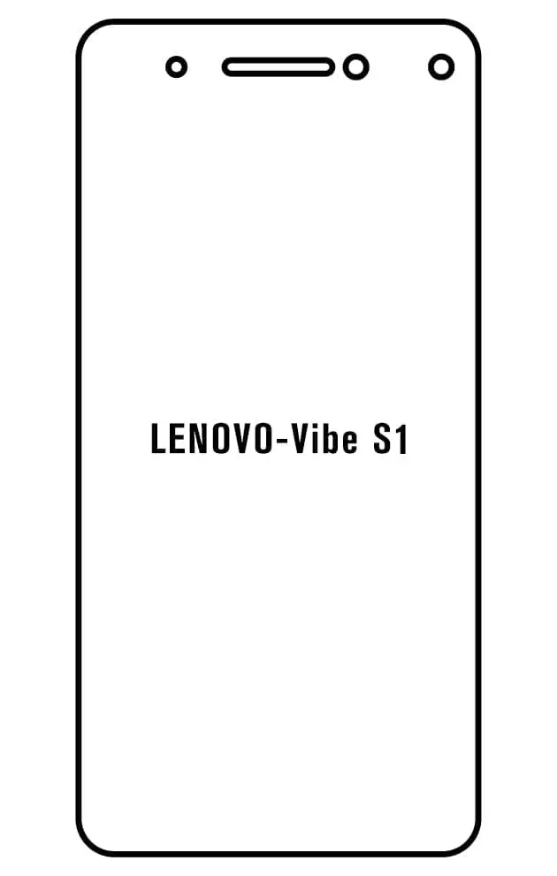Lenovo Vibe S1 Přední Hydrogel ochranná fólie